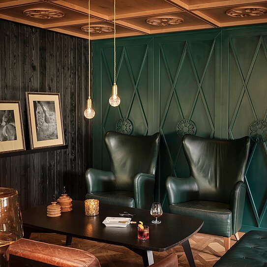 Smokers Lounge Löwen Hotel Montafon