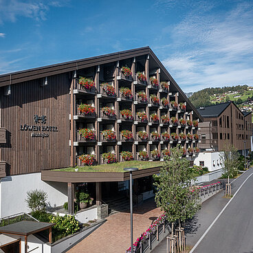Aussenaufnahme Löwen Hotel Montafon 