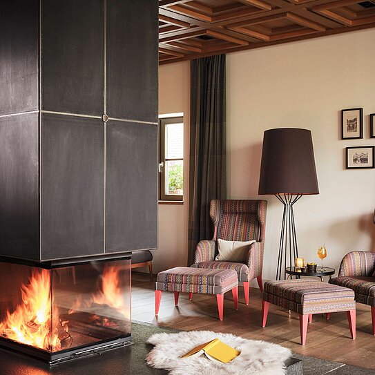 Kaminzimmer Löwen Hotel Montafon
