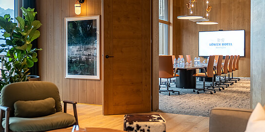 Tagungsraum im Löwen Hotel Montafon
