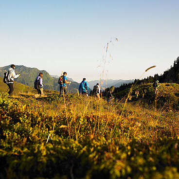 Abendaufnahme Versettla Montafon 