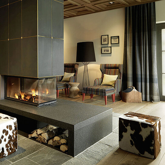Lounge at the Löwen Hotel Montafon