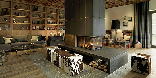Lounge at the Löwen Hotel Montafon